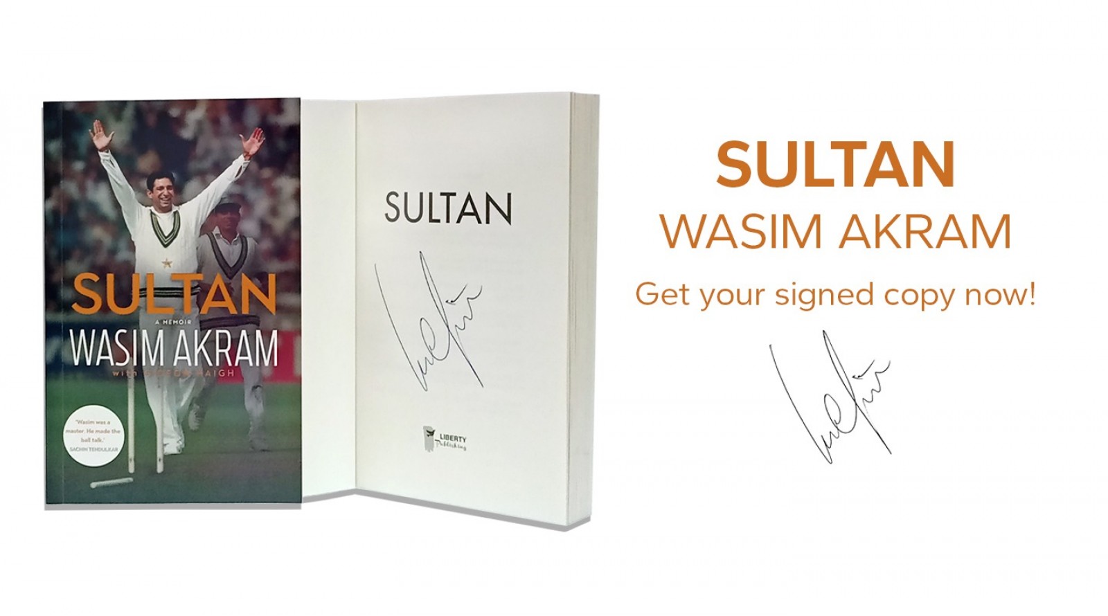Sultan Signed Copy